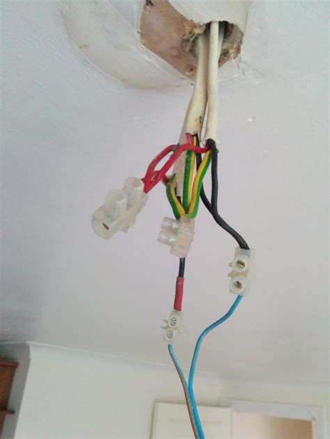 odd wiring  ceiling rose diynot forums