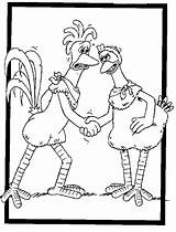 Chicken Run Coloring Pages Chook Cartoon Template Chooks Library Clipart Fun Kids Book sketch template