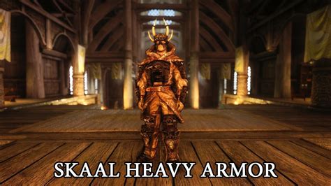 Tes V Skyrim Skaal Heavy Armor Youtube