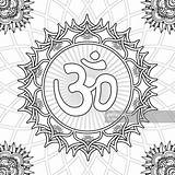 Chakra Sahasrara Chakras Symbol Arteterapia Immagini Colorare Grafiken Spiritual Chakren Outline Symbole sketch template
