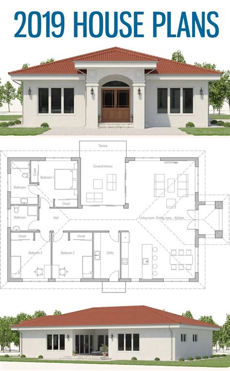 house plans single strory home plan house plans  affordable house plans architectural