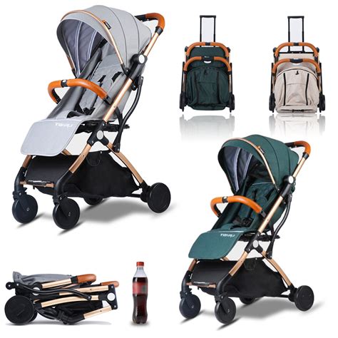 foldable baby stroller pram compact lightweight jogger travel carry  plane ebay