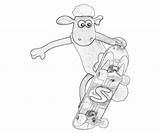 Shaun Sheep Gromit Character Coloring Pages Another sketch template