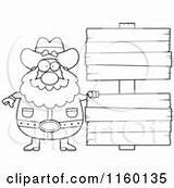 Prospector Plump Blank Signs Wood Outlined Coloring Clipart Cartoon Vector Cory Thoman Chubby Piece Gold Poster Large Print Dancing Happy sketch template