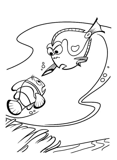 finding nemo coloring pages  print   finding nemo kids coloring pages