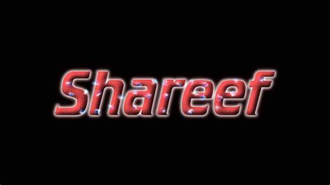 shareef logo   design tool  flaming text
