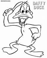 Duck Daffy Coloring Pages Colorings Print Coloringway sketch template