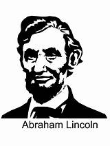 Lincoln Abraham Coloring Presidents Pages Primarygames sketch template