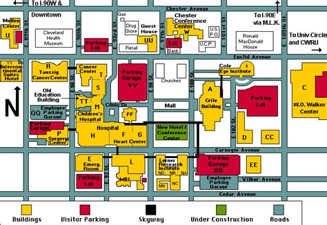 Cleveland Clinic Main Campus Map Maping Resources