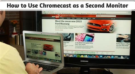 chromecast    monitor extend  desktop