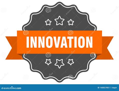 innovation label stock vector illustration  stamp