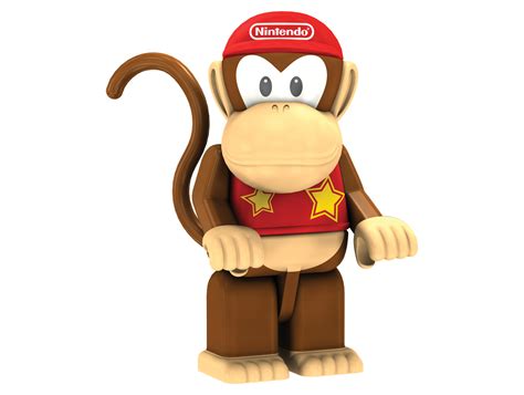 knex detailed listing  diddy kong knmar