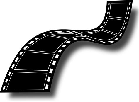 movie reel vector clipart clipart suggest