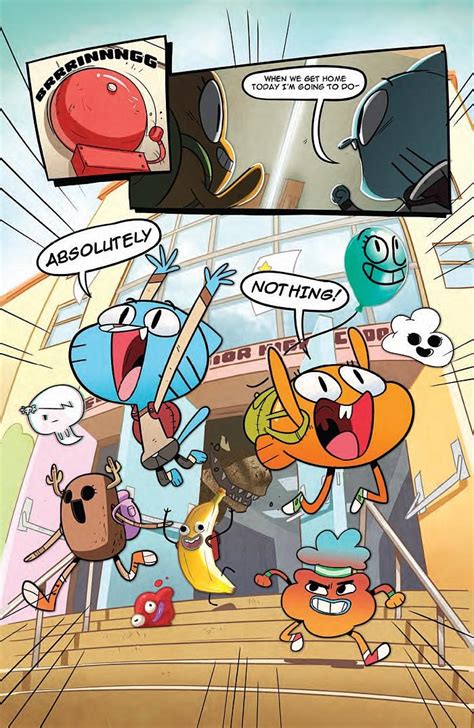 Preview The Amazing World Of Gumball 1 By Gibson And Hesse