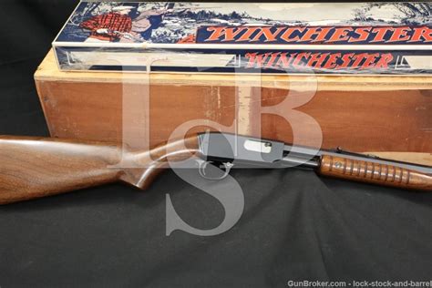 year winchester model   wrf  pump action rifle mfd  cr lock stock barrel