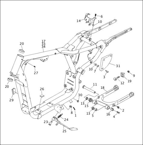harley sportster parts diagram alternator