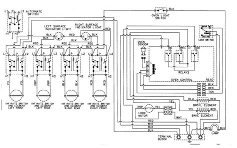electric stove switch wiring diagram diagram posting