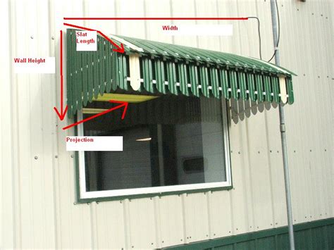 measure  window awnings
