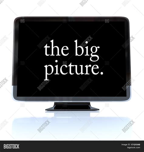 hdtv television words image photo  trial bigstock