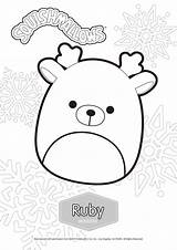 Coloring Squishmallows Pages Ruby Xcolorings Sawyer Apr sketch template