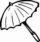 Umbrella Coloring Clipart Webstockreview Getdrawings Drawing sketch template