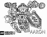 Coloring Nexo Knights Lego Pages sketch template