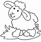 Ovelha Sheep Coloring Eid Ovelhinhas Mammals sketch template