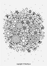 Colouring Erwachsene Frise Blumen Grown Fleurs Malbuch Ausmalen Cm Tahmino sketch template