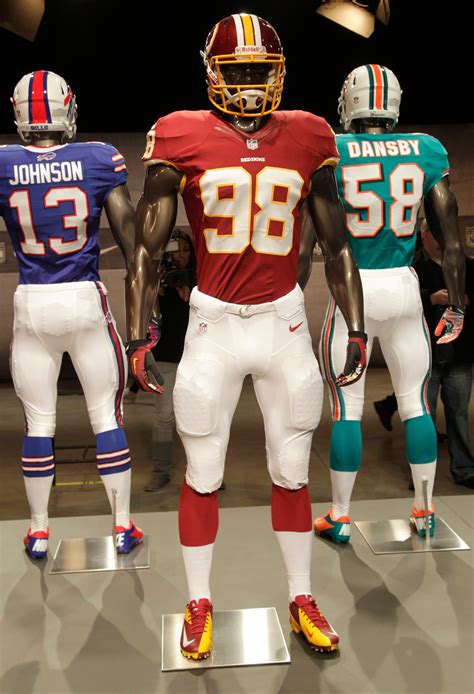 Nfl’s New Uniforms What Has Nike Done Not A Lot Updated The