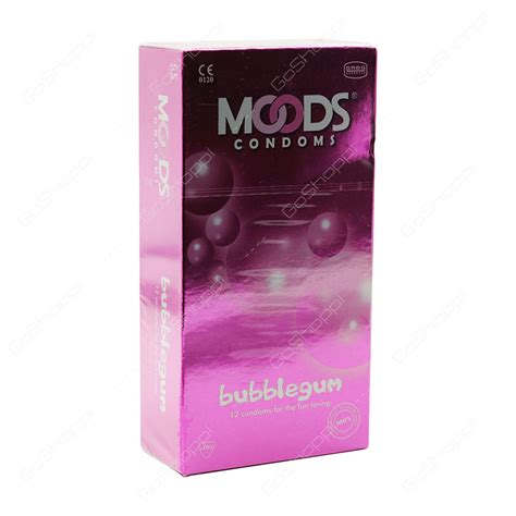 Moods Bubblegum Condoms 12 Pcs Buy Online