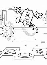 Coloring Wow Wubbzy Pages Coloriage sketch template