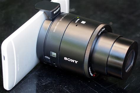 sony smartphone attachable lens style camera