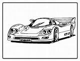 Coloring Cars Pages Printable Kids Car Race Sheets sketch template