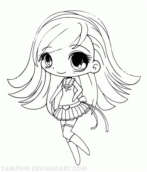chibi coloring pages  doll palace pic   coloring pages