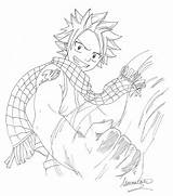 Tail Natsu Dragneel Mavis Fairytail sketch template