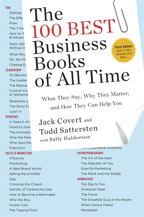 buy the 100 best business books of all time by jack covert todd