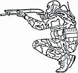 Kleurplaten Sniper Leger Children Getcolorings Bestappsforkids Topkleurplaat sketch template