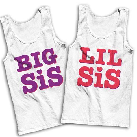 Big Sis And Lil Sis Best Friends Tees By Awesomebestfriendsts Friends