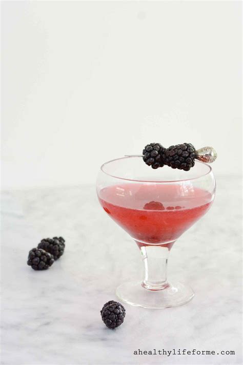 blackberry martini a healthy life for me delicious