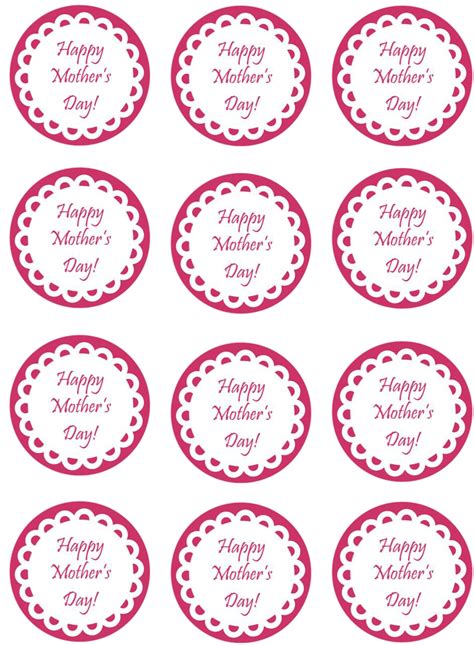 printable happy mothers day topper printable word searches