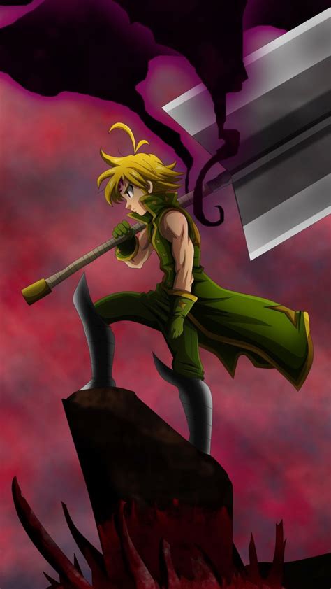 meliodas assault mode wallpapers wallpaper cave