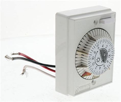 intermatic vac wall switch timer max onoff cycles white ze grainger