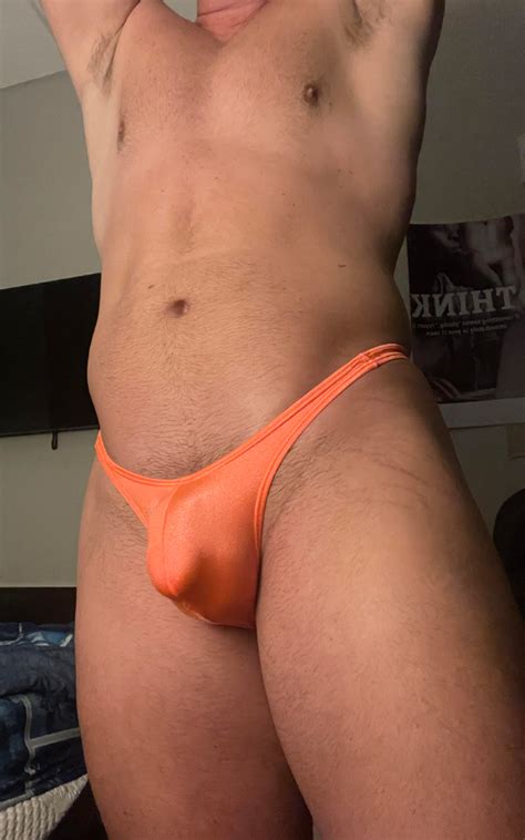 bulging a tight thong houtex2019