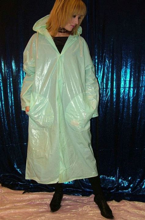 Pin By Dave Kilby On Pvc Rain Coats Rainwear Fashion Raincoat Green