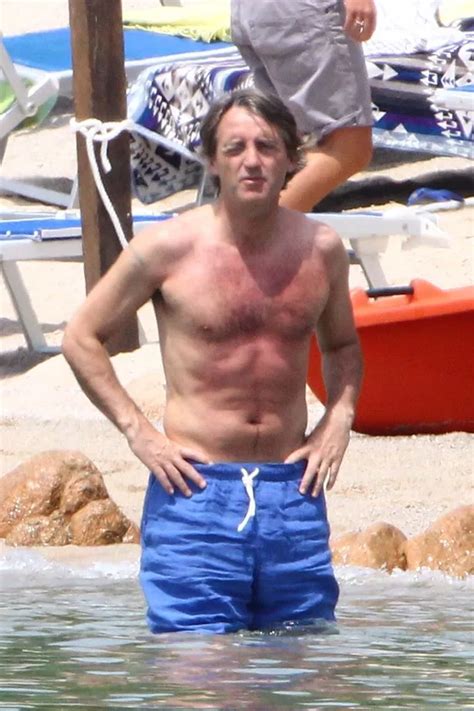 Former Manchester City Boss Roberto Mancini Shows Off His Incredible