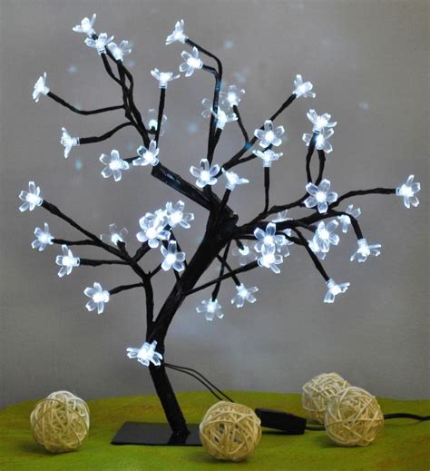 bolcom led bloesemboom boom met bloesem en licht bonsai boompje met verlichting lampjes