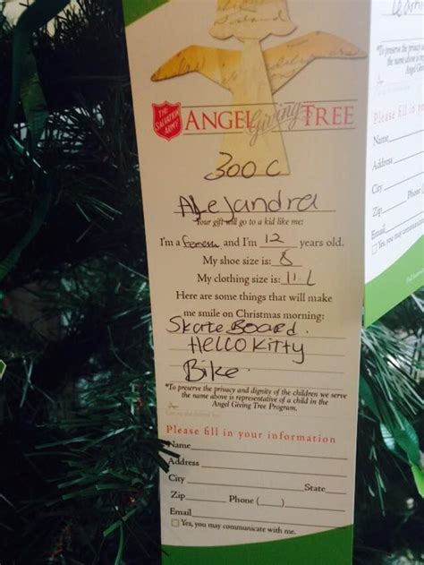 angel tree gift tags google search tree gift angel tree christmas joy