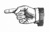 Pointer Finger Hand Gesture Showing Male Vector Thehungryjpeg Cart sketch template