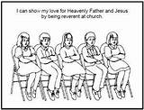 Coloring Reverent Church Lds Pages Sugardoodle sketch template