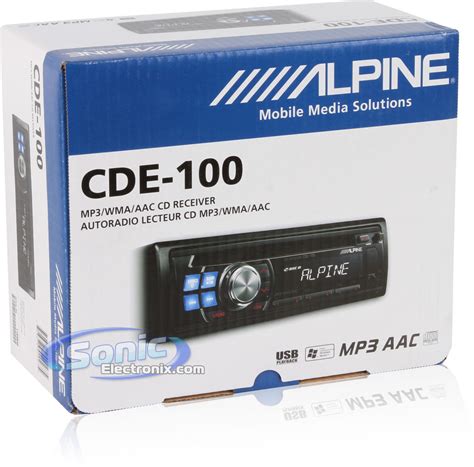 alpine cde  cde  dash cd amfm car stereo receiver